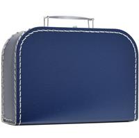Blå kuffert 20 cm