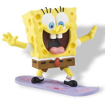 Bully SvampeBob på skateboard