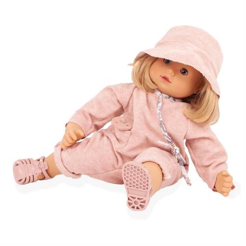 Götz dukke Maxi Muffin med rosa sæt 42 cm.
