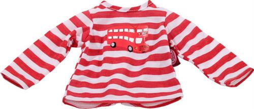 Götz dukketøj t-shirt London bus 46-50 cm