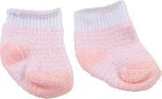 Götz dukketøj sokker stribet pink 30-50 cm.