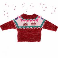 Götz dukketøj Sweater strik rød 33 cm