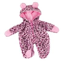Götz dukketøj Pink leopard-dragt 42 cm.