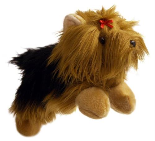 PUPPET hånddukke Yorkshire Terrier