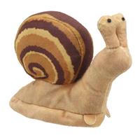 Puppet fingerdyr snegl stribet