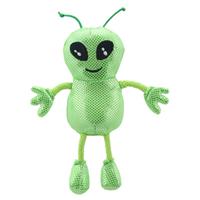 PUPPET fingerdyr Alien grøn