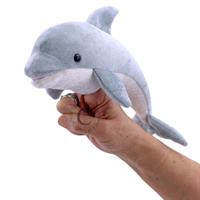PUPPET fingerdyr Delfin stor