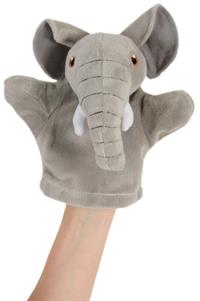 Puppet hånddukke lille elefant
