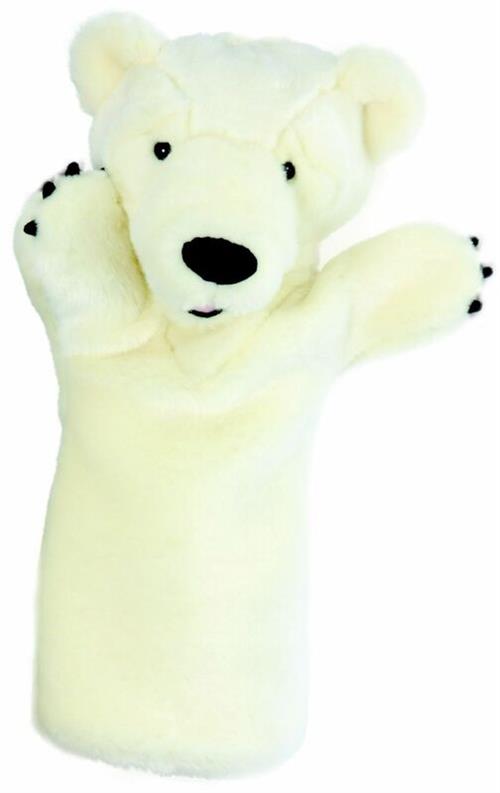 PUPPET hånddukke Isbjørn 35 cm