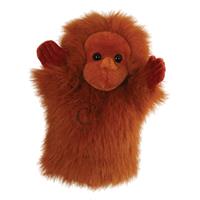 PUPPET hånddukke Orangutan 25 cm