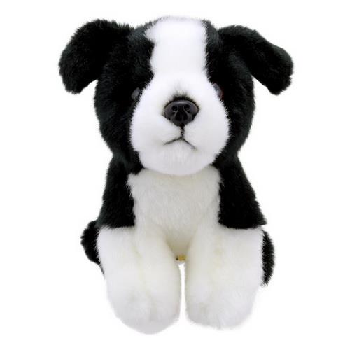 Wilberry Border Collie hundehvalp tøjdyr 13 cm