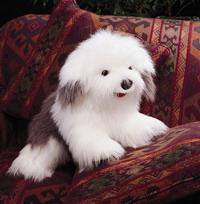 Folkmanis hånddukke sheepdog 61 cm.