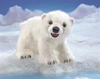 Folkmanis hånddukke isbjørn
