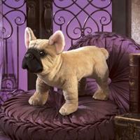 Folkmanis hånddukke Fransk Bulldog