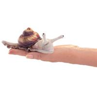 Folkmanis fingerdyr stribet snegl