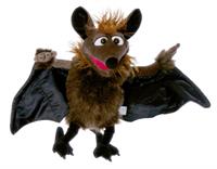 Living Puppets hånddukke flagermus