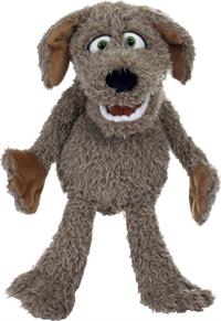 Living Puppets Loke den lille hund 45 cm