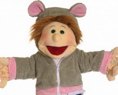 Living Puppets tøjsæt musejakke 65 cm.