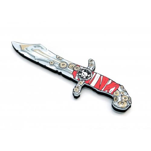 Liontouch Pirate Red Stripe kniv