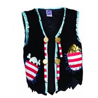 Pirate Red Stripe vest