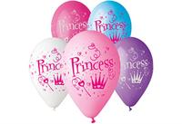 Balloner med Princess Crown10 stk