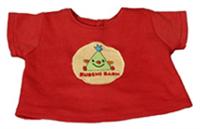 Rubens Barn tøj T-shirt rød 40 cm