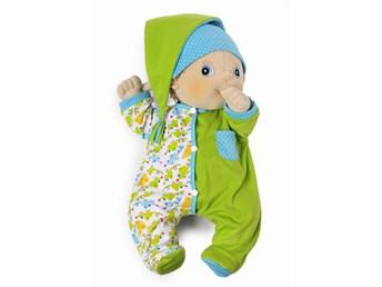 blæk Ligegyldighed etage Rubens Barn Baby tøj grøn pyjamas 45 cm