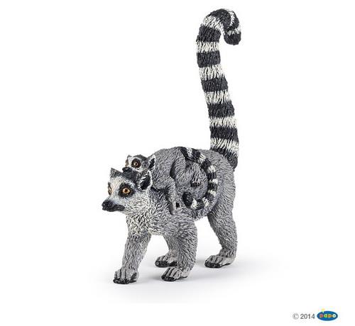 Papo Lemur med unge