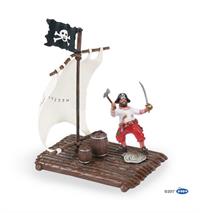 Papo Pirat tømmerflåde uden figur