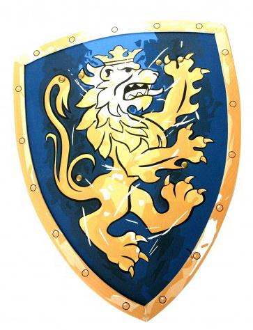 Liontouch Noble Knight ridderskjold, blå