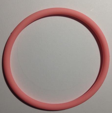Armbånd silikone rosa