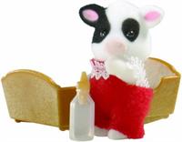 Sylvanian Families kalv i seng