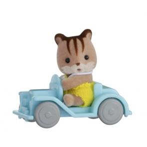 Sylvanian Families egern i bil