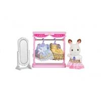 Sylvanian Families Kanin med garderobe