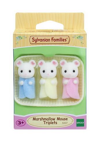 Sylvanian Families skumfidusmus trillinger