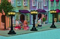 Sylvanian Families Town gadelampe med lys MEGET FLOT