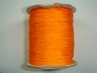 Knyttegarn nylon 1 mm orange 65 m.