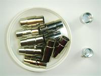 Magnetlås cylinder 17 x 4 mm hul 10 stk.