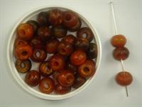 Hornperle 8x6 mm 50 stk.