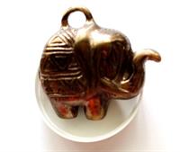 Vedhæng elefant Bali bronze 5 x 4 cm